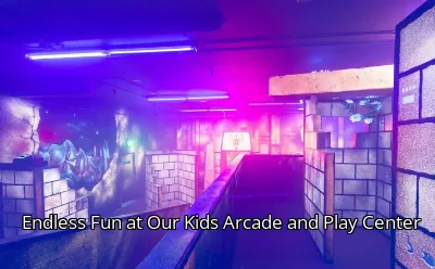 Endless Fun at Our Kids Arcade and Play Center Endless Fun at Our Kids Arcade and Play Center