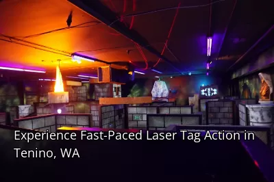 Experience Fast-Paced Laser Tag Action in Tenino, WA